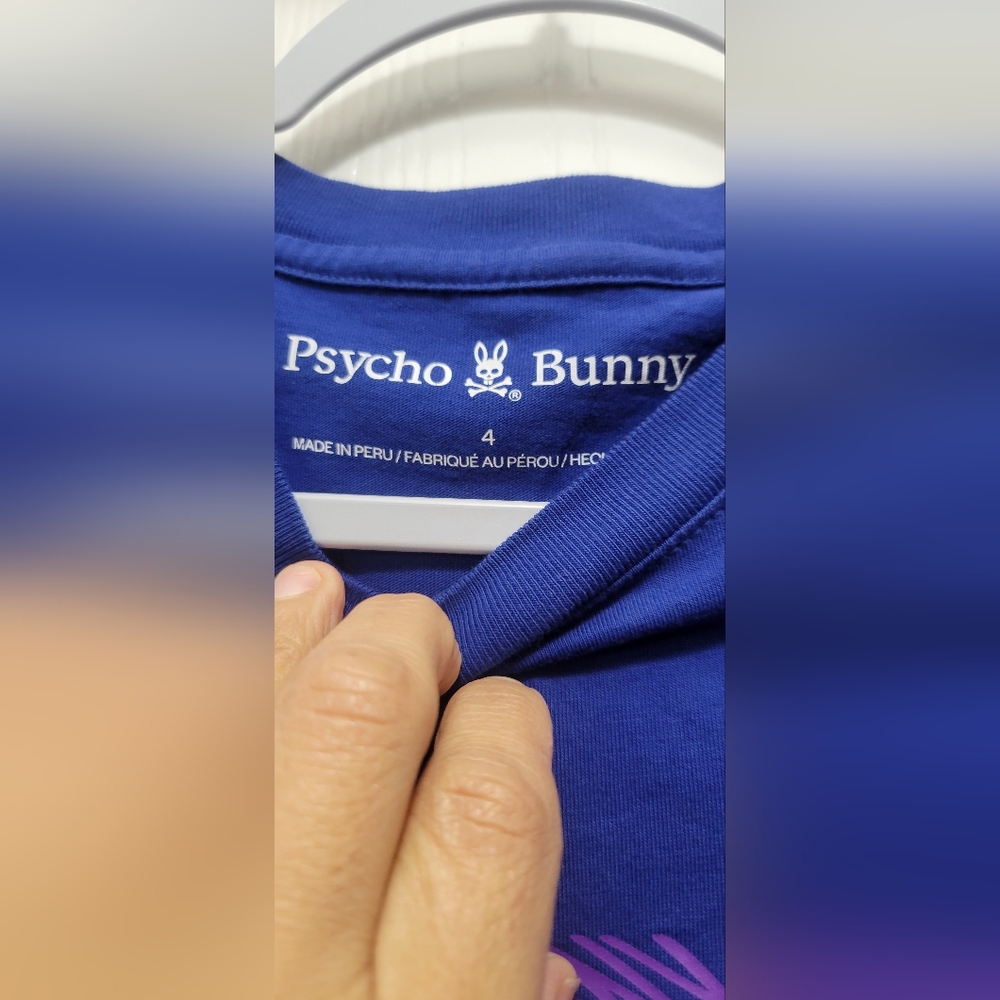 Men Psycho Bunny Short Sleeve Tee Size Small/4 - Picture 3 of 7